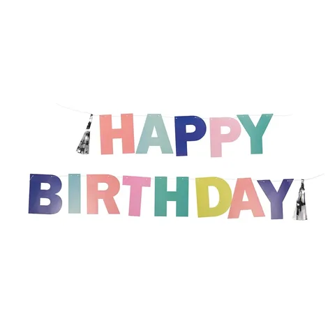 Happy Birthday Bunting